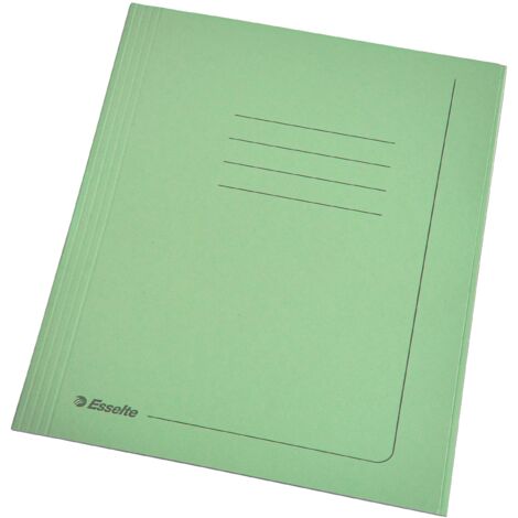 Esselte 55136 cartella Cartoncino Verde A4