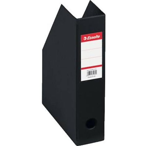 Esselte 56007 Porta riviste DIN A4, DIN C4 Nero Cartone, Polivinilcloruro 1 pz.