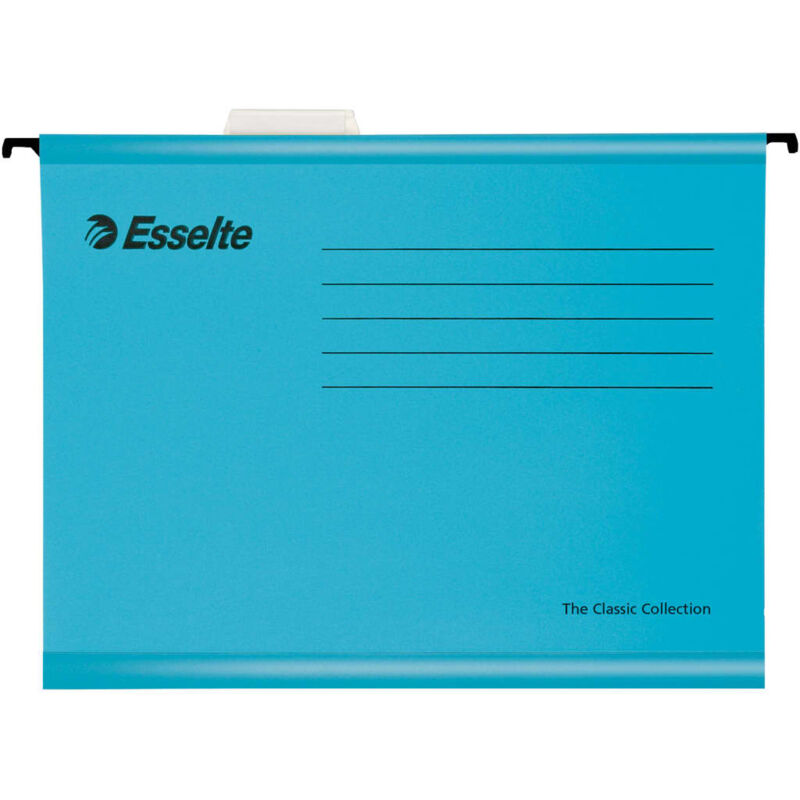

Esselte Archivos reinforzados colgantes 25 unidades azul
