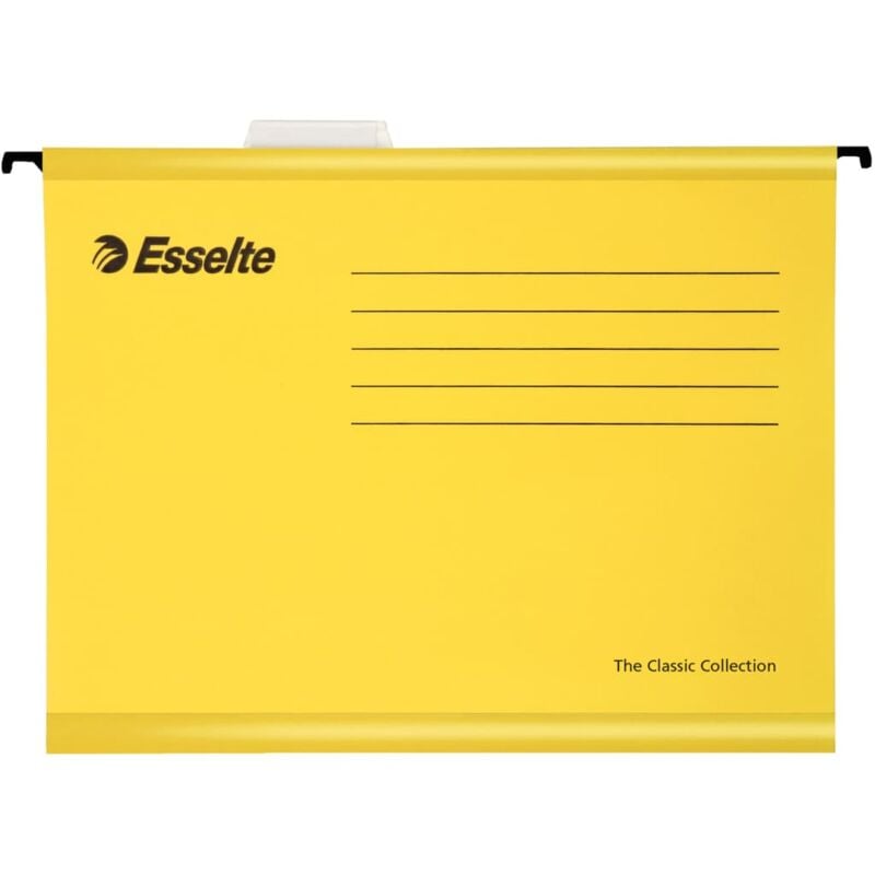 

Esselte Archivos reinforzados colgantes 25 unidades amarillo