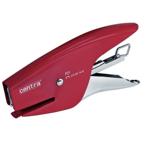Esselte Centra Cucitrice A Pinza P21 15 Fogli Rosso