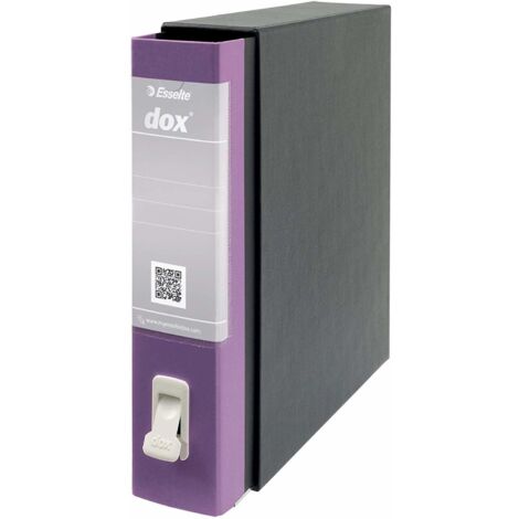 Esselte DOX2 raccoglitore ad anelli A4 Viola