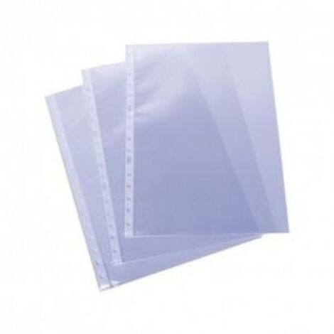 Esselte fundas multitaladro 16 pp piel de naranja folio 60 micras bsica paquete de 100