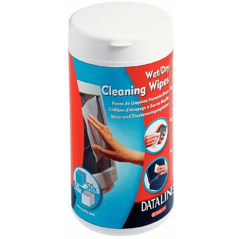 Esselte Lingettes humides et sèches pour le nettoyage