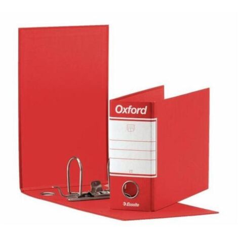 Esselte Oxford raccoglitore ad anelli Rosso