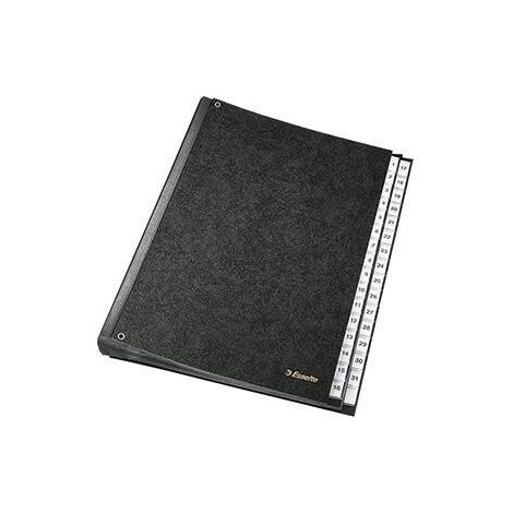 Esselte Pultordner 1114119 1-31 DIN A4 31Fächer Hartpappe schwarz