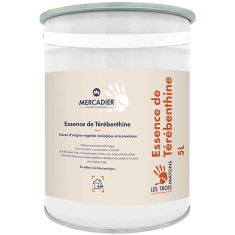 Essence De Terebenthine - Les 3 Matons - 1 Litre