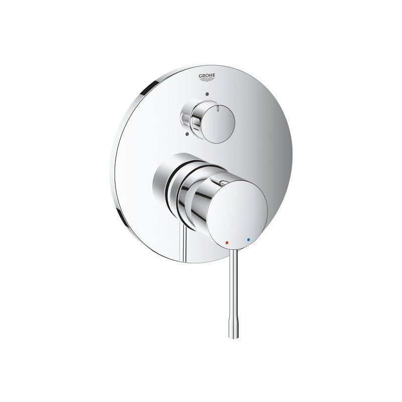 Essence Single-lever mixer with 3-way diverter, Chrome (24092001) - Grohe