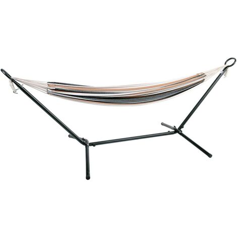 Essenciel Hamaca tejido algodón soporte acero HAMATE001