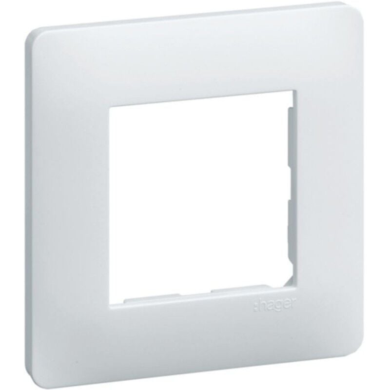 Hager - WE40150 Essensya Lot 50 plaques 1P Blanc