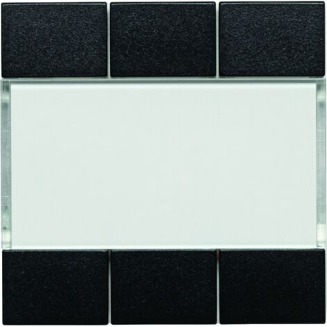 Essensya/systo.tebis 6E noir - APPAREILLAGE MURAL HAGER WST306N