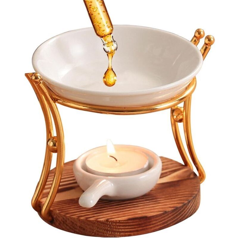 Image of Essential Oil Burner, Metal Essential Oil&hellip;