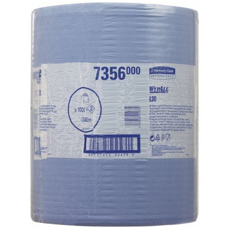 Essential Wischtücher Großrolle blau