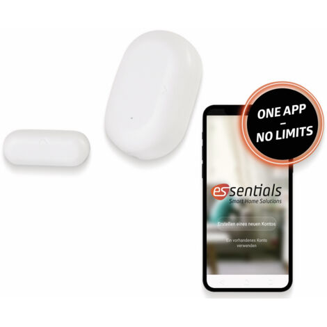 essentials Smart Home Fenster-& Türsensor ZigBee Fenstersensor Drahtloser Melder