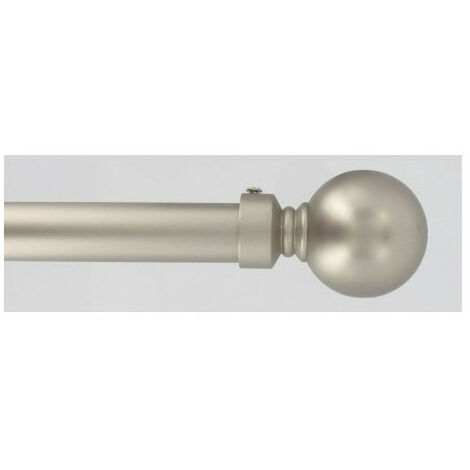 Essentiel Kit Tringle Embout Bouleargent120a210cm - Essentiel