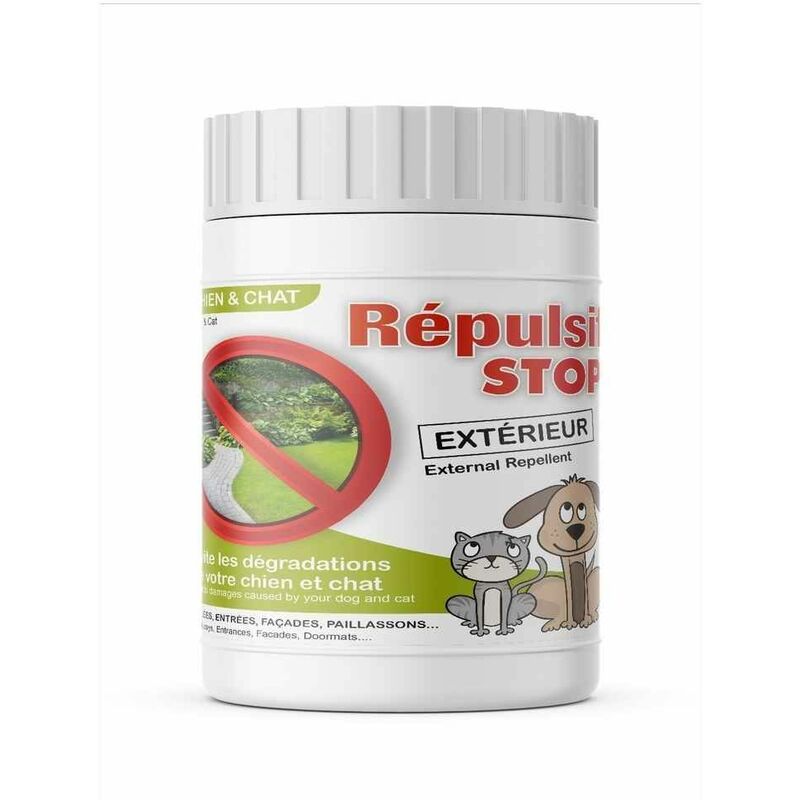 Répulsif Extérieur stop en Granulés pour Chien et Chat Essentiel - 400g