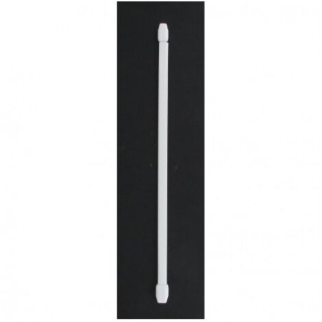 ESSENTIEL Tringle vitre ovaleblanc30a40cm - ESSENTIEL