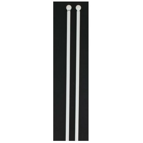 Essentiel Tringle Vitre Rondeblanc60a80cm - Essentiel