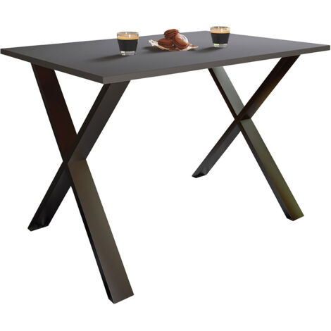 Essentielles Xona H. 76 x L. 110 x P. 50 cm Noir / Anthrazit