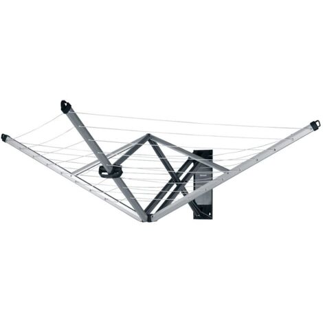 Essiccatoio da giardino Wallfix L.25 m BRABANTIA