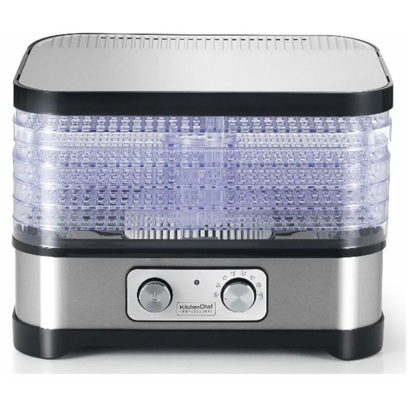 essiccatore frutta e verdura 5 teglie 400w - secco.5.meca - kitchen chef