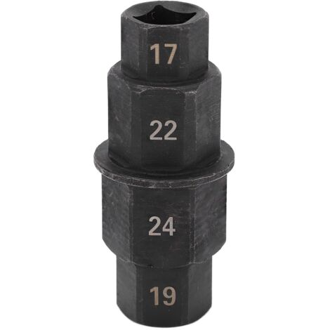 Essieu de Roue Avant et Arrière de Moto, Outil de Douille de Pilote de Broche Hexagonale en Acier au Chrome Vanadium pour Vélos de Sport et de saleté 4 Tailles Métriques.