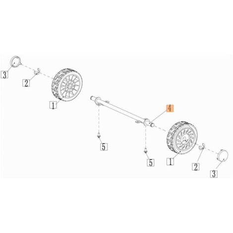 ESSIEU D'ORIGINE EMAK L66152721
