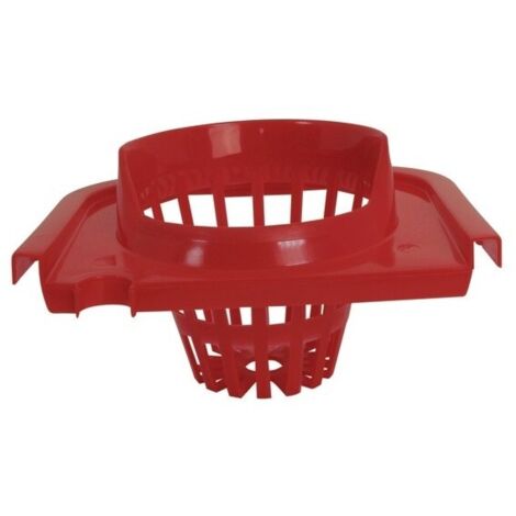 Essoreur rectangulaire pour seau PP 14L Rouge MSV