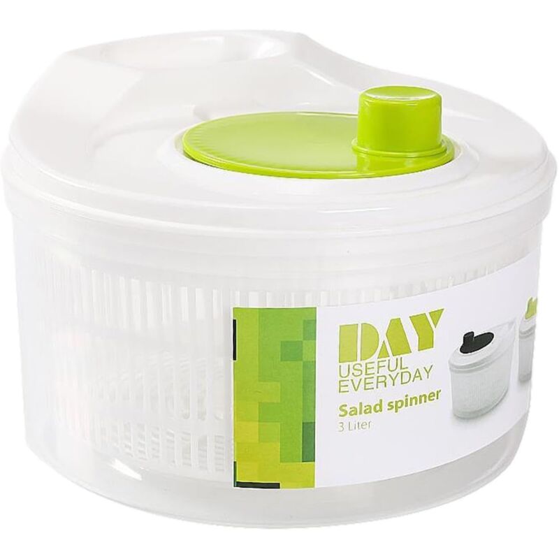 Essoreuse à Salade avec Égouttoir, Couverts à Salade Grande Capacité Bol Et Passoire Essoreuse à Laitue Multi-Usage Rapide Et Facile, Séchoir à