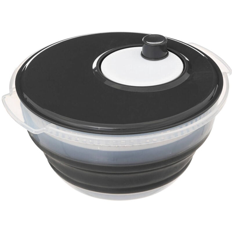 Essoreuse à salade en plastique avec poignée extensible