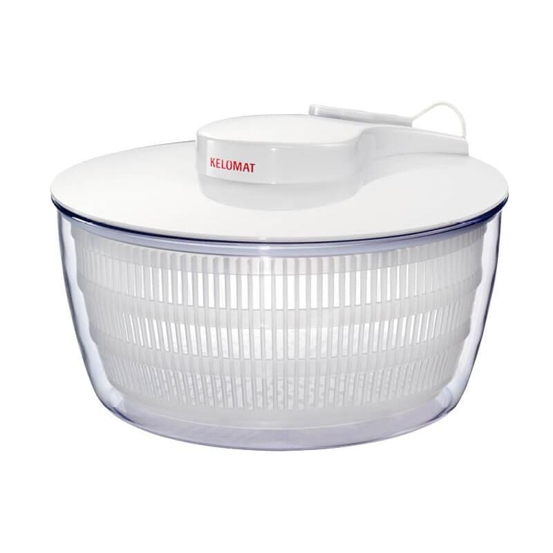 Essoreuse à salade Kelomat blanche Ø24 cm plastique