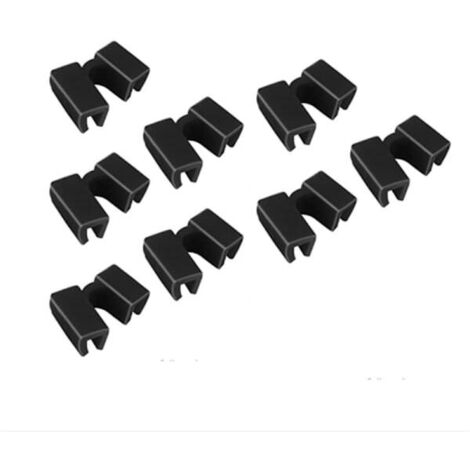 Essstäbchen-Lernset, 10 wiederverwendbare schwarze Essstäbchen, Lernhilfe, rutschfeste Essstäbchen mit Scharnieren