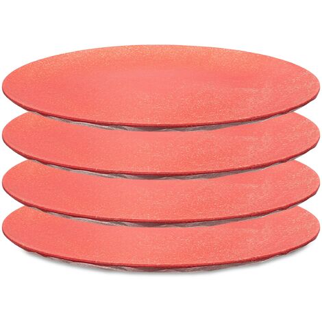 Essteller 4er-Set CLUB, Ø 26 cm, KOZIOL