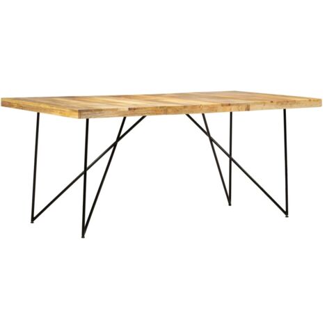 Esstisch 180x90x76 cm Massivholz Mango