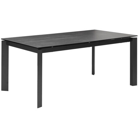 Esstisch ausziehbar 120-240cm, anthrazit, NEWBURGH-119