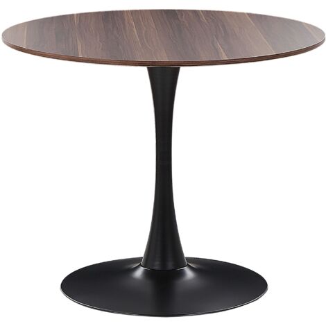 Esstisch BOCA Dunkelbraun 90 cm 90 cm