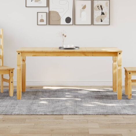 Esstisch Corona 160x80x75 cm aus Massivholz Kiefer