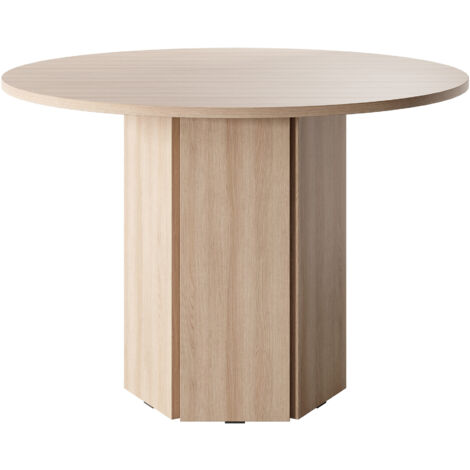 Esstisch HEXA - rund 110 cm - Lindberg Eiche