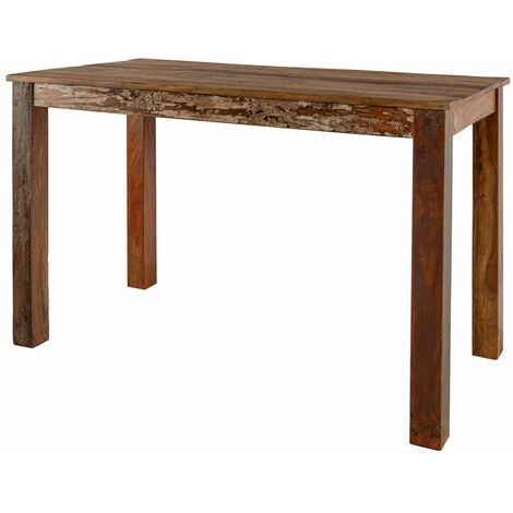 Esstisch / Schreibtisch Altholz 120x60x76 mehrfarbig lackiert NATURE OF SPIRIT 125