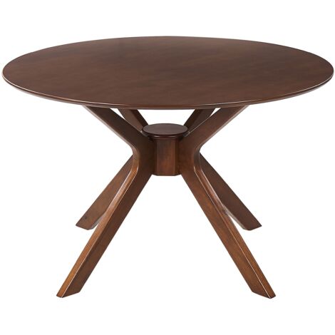 Esstisch TYMIS Dunkles Mahagoni 120 cm 120 cm