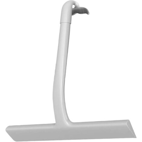 Essuie-glace de douche en silicone résistant aux déchirures, raclette miroir de fenêtre avec poignée ergonomique, outil de salle de bain domestique avec application lisse, raclette pour portes en