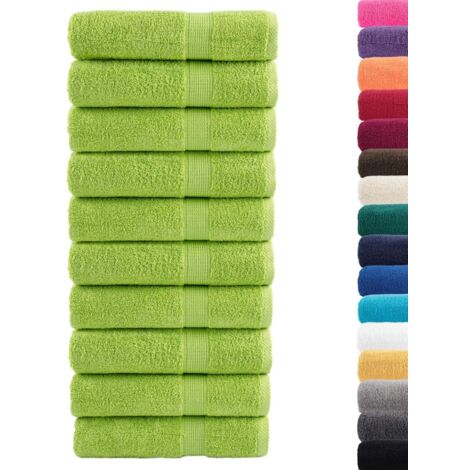 Essuie-mains de qualité supérieure SOLUND 10 pcs vert pomme CFW748771