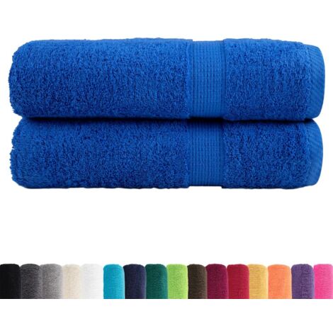 Essuie-mains de qualité supérieure SOLUND 2 pcs bleu 600 g/m² CFW175971