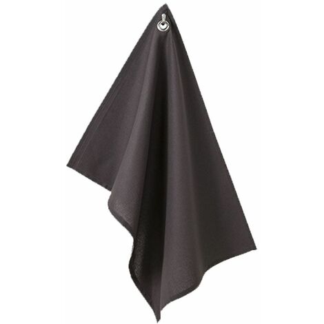 Essuie mains en coton couleur Canon de fusil 50 x 70 cm