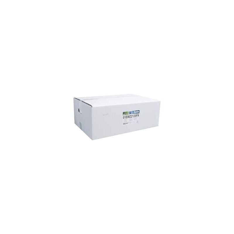 Essuie Mains Papier Carton de 3750 Feuilles (25x150) - 2 Plis en z Blanc Gaufre