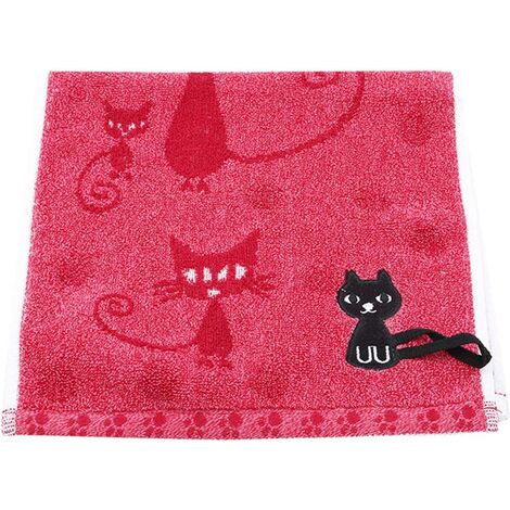 Gym Et Spa 30cm Serviette De Bain Visage Essuie-Mains Fleurs Simples Petite Serviette en Coton Doux Serviette De Toilette Multi-Usages