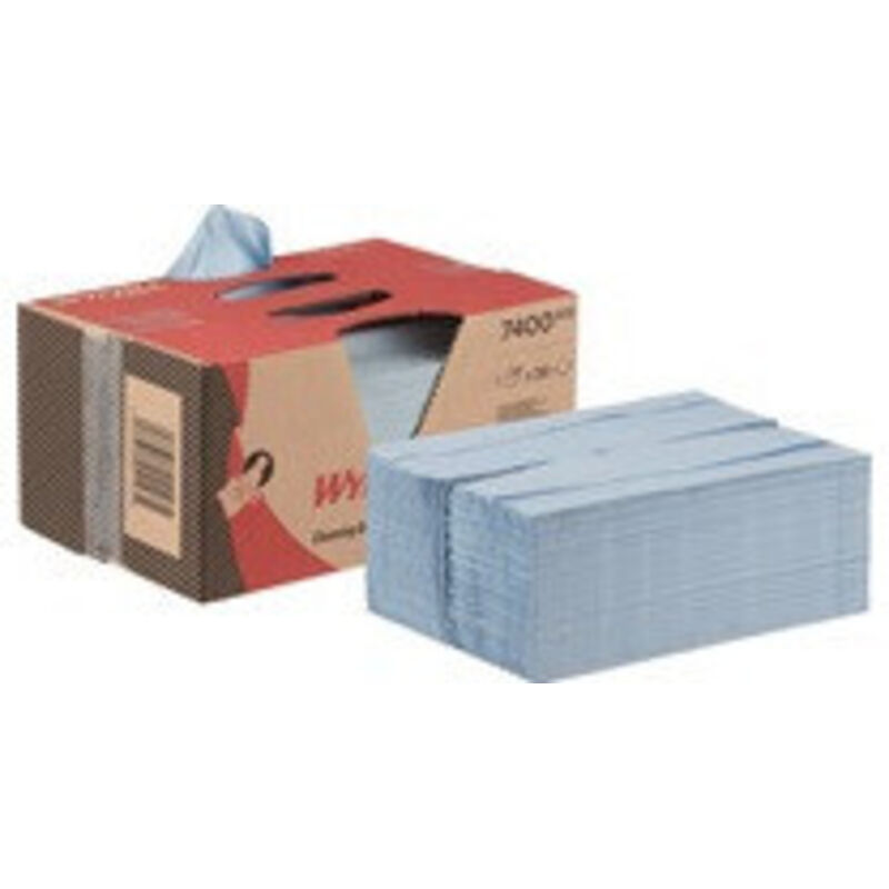 Essuie-tout WYPALL® L20 L420xB330ca.mm bleu 2-feuilles WYPALL