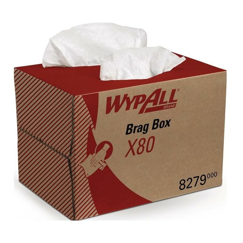 Wypall - Torchon ® X80 8279 L424xl282environ mm blanc 1 couche