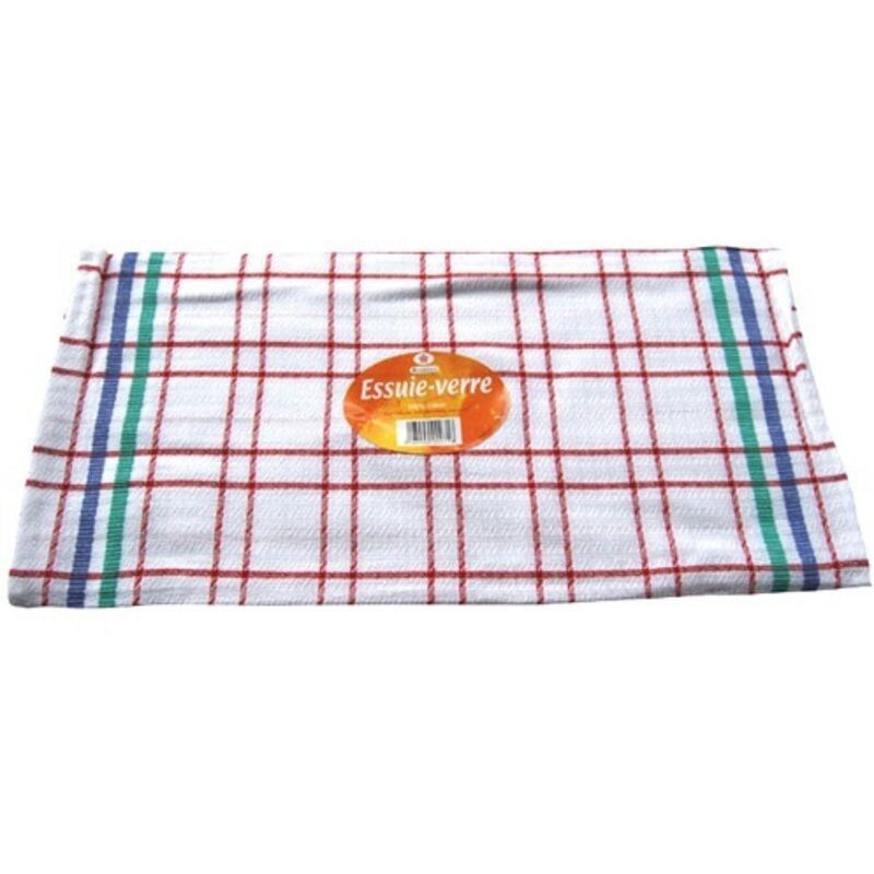 Torchon essuie verre haut de gamme spécial cristal 48x75cm - Dureponge