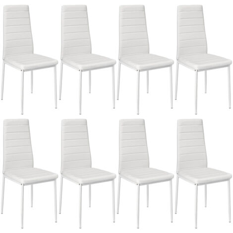 Esszimmerstuhl 8er-Set, Stuhl Esszimmer,Küchenstuhl mit hoher Rückenlehne